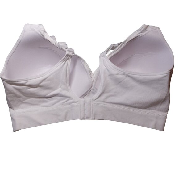 NWT Bali Comfort Revolution Modern Seamless Wirefree Bra Sz 2XL White DF3380 - Picture 7 of 11